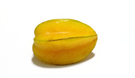 Star apple on white background.の写真素材