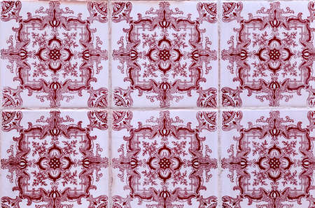 Wall ceramic tiles pattern  floral mosaic, Floral patchwork tile design. Colorful  Mediterranean...