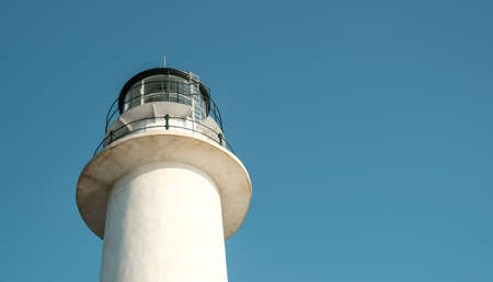 White lighthouseの写真素材