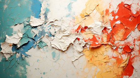 Old posters grunge textures and backgrounds. Perfect background with space.の素材