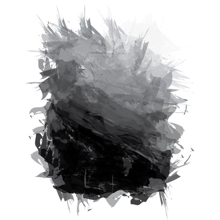 Abstract black and white grunge background. Vector illustration for your designの写真素材