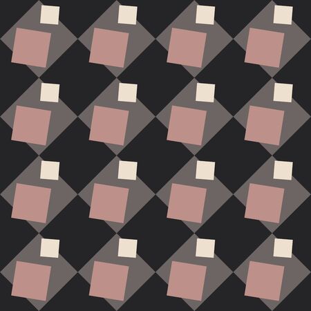 Geometric monochrome seamless pattern. Vector illustratuon. Print on paper, fabric, ceramics