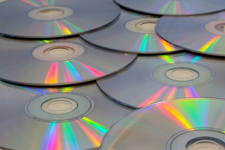 Compact Discsの写真素材