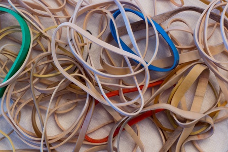 Rubber Bandsの写真素材