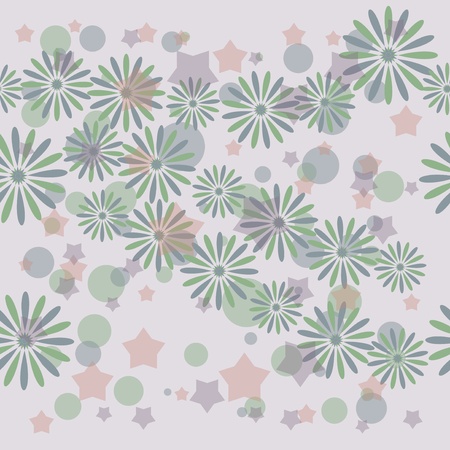 Seamless vector background with rosesのイラスト素材