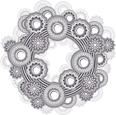 Floral backgroundのイラスト素材