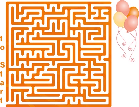 Balloon Mazeのイラスト素材
