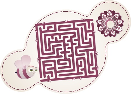 Maze s Beeのイラスト素材