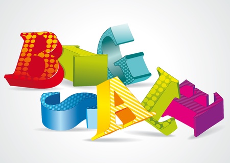 Sale word single from three-dimensional letters. のイラスト素材