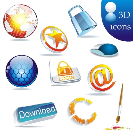  icon set: webのイラスト素材