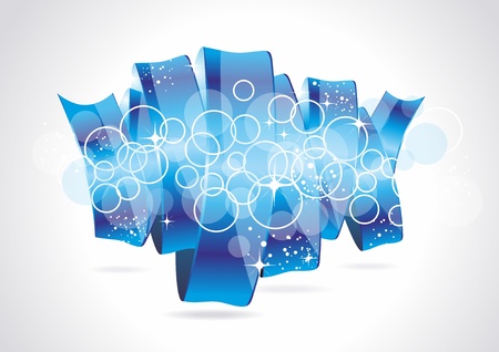 Abstract lineのイラスト素材