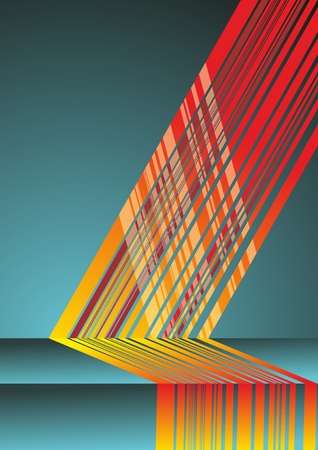 abstract vector background with lines のイラスト素材