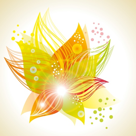 autumn background with leafのイラスト素材