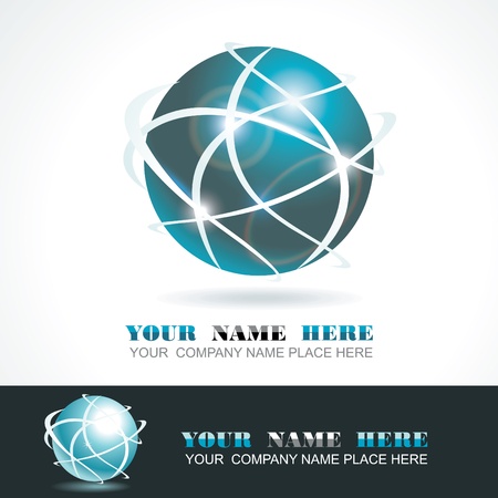 Sphere 3d design.のイラスト素材