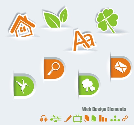 Web symbols setのイラスト素材