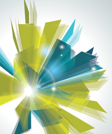 Abstract Background のイラスト素材