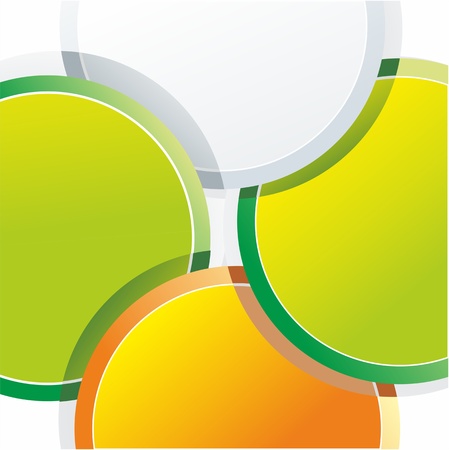 Abstract web design bubble, vectorのイラスト素材