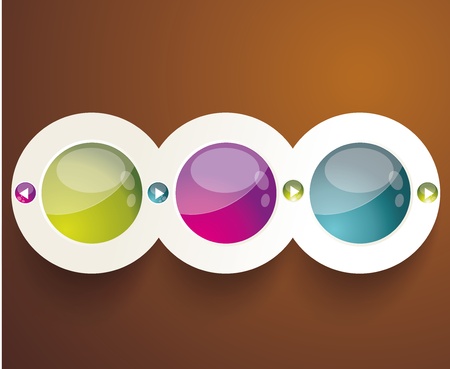 Vector 3D illustration のイラスト素材