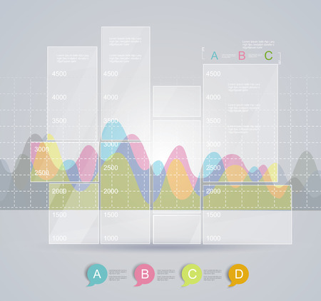 Infographic Elements, IT Industry Design. のイラスト素材