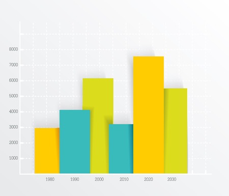 Abstract 3D vector illustration Infographic.のイラスト素材