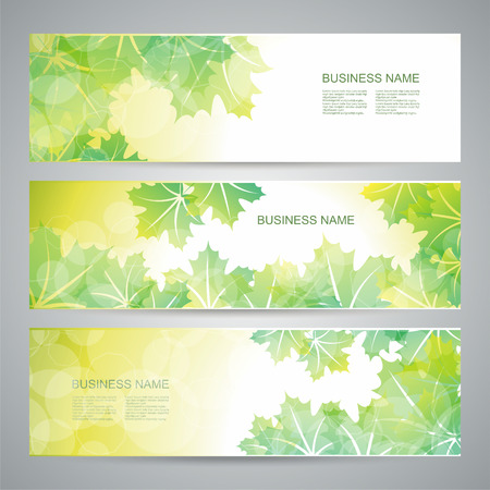 Nature background with green fresh leavesのイラスト素材