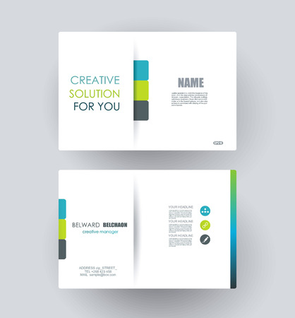 Business cards Design.のイラスト素材