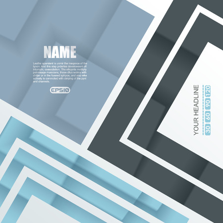 Vector Design - blue and black Rhombus Background.のイラスト素材