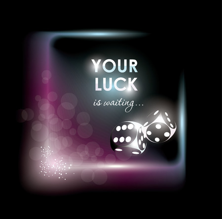 Neon sign illustration.のイラスト素材