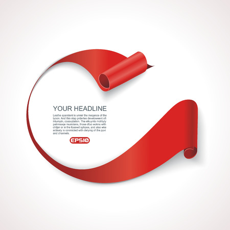 Modern 3D Design Tag or Label , vector illustration.のイラスト素材