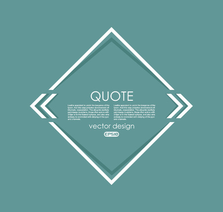Creative Quotation Mark Speech Bubble. Quote sign icon. Modern block quote and pull quote design elements.のイラスト素材