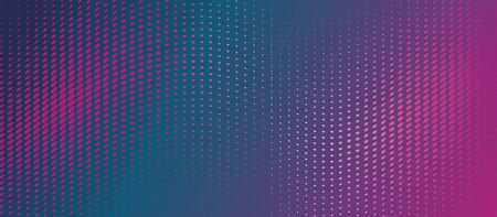 Abstract bright lilac dotted pattern. Circle halftone dots vector texture background.