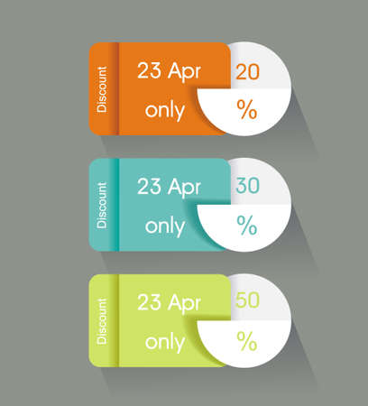 Vintage Labels template set. Sale, discount theme. Retro  template design.のイラスト素材