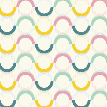 Decorative pattern, abstract vector background.のイラスト素材