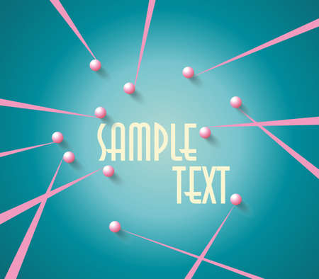 Flat geometric pattern, can be used for brochures, banners, placards, posters, flyers.のイラスト素材