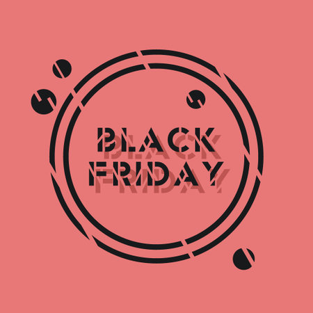 Black Friday Sales design. vector illustration.のイラスト素材