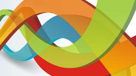 Abstract vector template design with geometric simple shapes.のイラスト素材