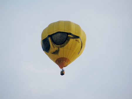 Funny Hot Air Balloonの写真素材