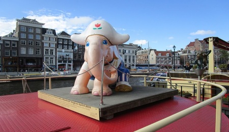 Amsterdam cityの写真素材