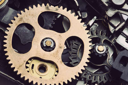 Color vintage gearの写真素材