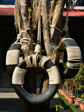 Rubber,ropeの写真素材