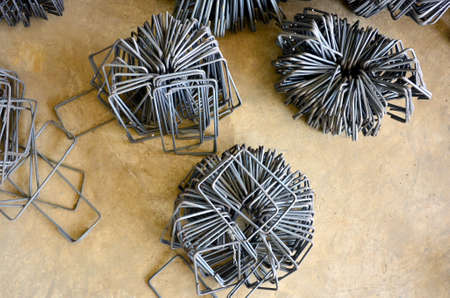 Square steel barの写真素材