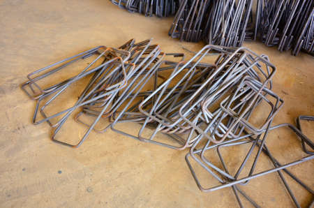 Square steel barの写真素材