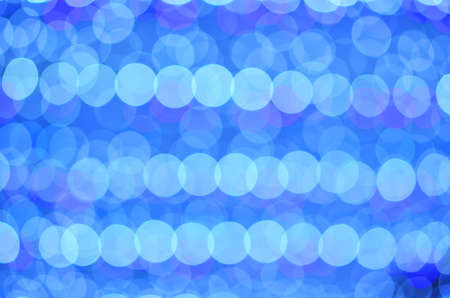 Blue bokeh background