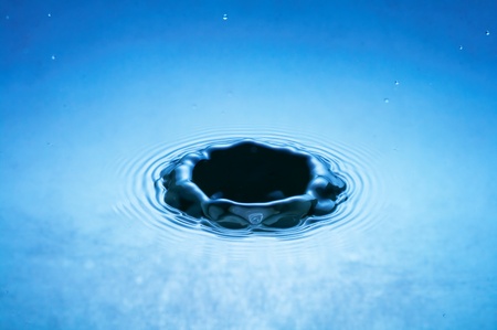falling water drop