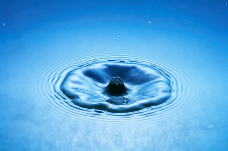 falling water drop