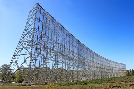 radar for the radio telescope for viewing the space and stars in different galaxiesの写真素材