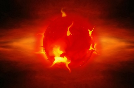 solar eruptions and explosions in space