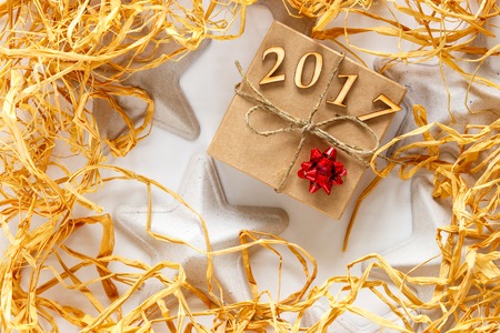 Christmas craft gift box - New Year 2017.