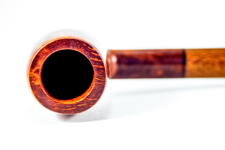 Close-up of wooden pipeの写真素材