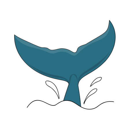 sea life symbol. vector illustration:のイラスト素材